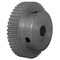 B&B Manufacturing 48-3P06-6A4, Timing Pulley, Aluminum, Clear Anodized,  48-3P06-6A4 - alternate 1